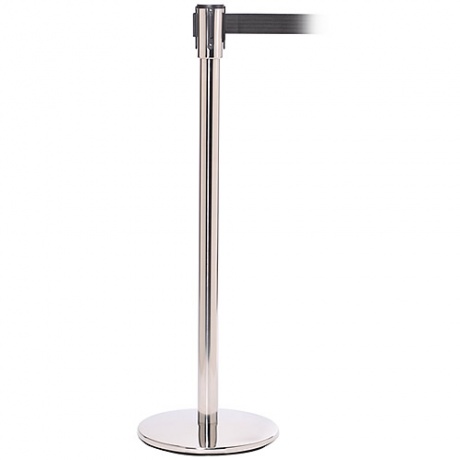 QueuePro 250 Retractable Belt Barrier Post- 3.4 / 4.9 Metres